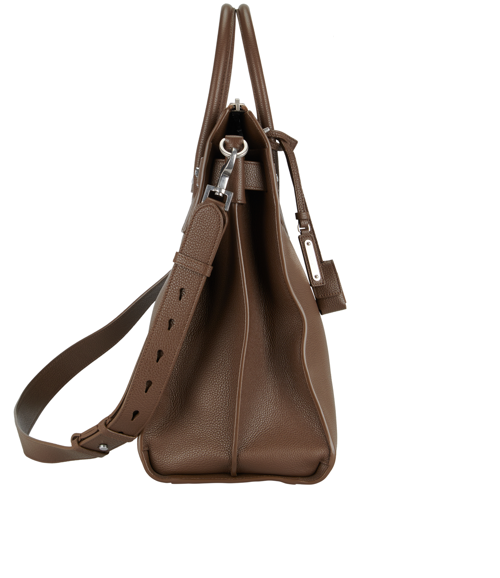 Large Sac De Jour, &pound;750, Handbags, Brown, Leather, Side view